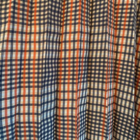 Orange blue and cream skirt - Picture 2 of 2